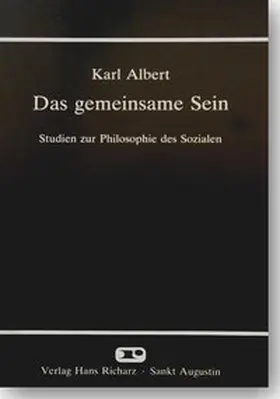 Albert |  Das gemeinsame Sein | Buch |  Sack Fachmedien