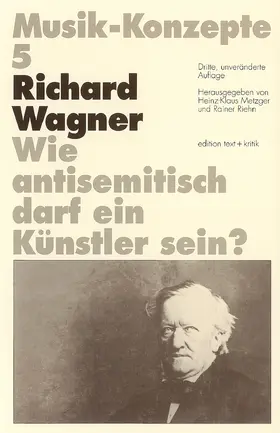 Richard Wagner | Buch | 978-3-921402-67-2 | www2.sack.de