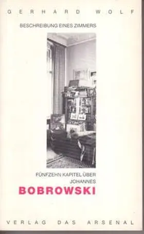 Wolf |  Beschreibung eines Zimmers | Buch |  Sack Fachmedien