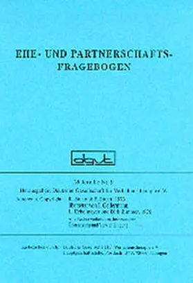 Stuart |  Ehe- und Partnerschaftsfragebogen | Buch |  Sack Fachmedien