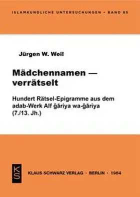 Weil |  Mädchennamen verrätselt | Buch |  Sack Fachmedien