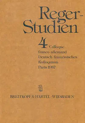 Shigihara |  Reger Studien / Reger-Studien 4 | Buch |  Sack Fachmedien