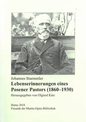 Staemmler |  Lebenserinnerungen eines Posener Pastors (1860-1930) | Buch |  Sack Fachmedien