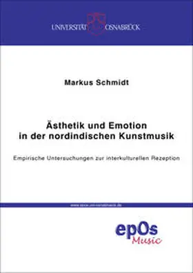 Schmidt |  Ästhetik und Emotion in der nordindischen Kunstmusik | Buch |  Sack Fachmedien