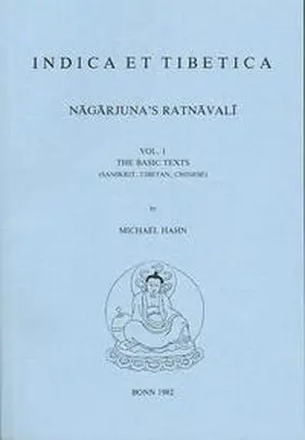 Hahn |  Nagarjuna's Ratnavali. Volume 1 | Buch |  Sack Fachmedien