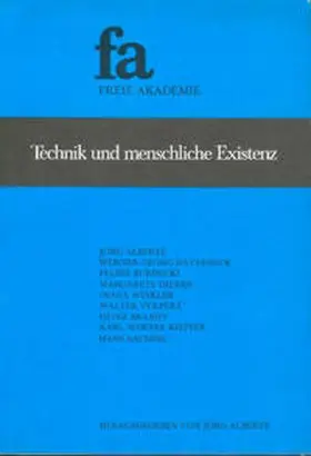 Albertz / Haverbeck / Burdecki |  Technik und menschliche Existenz | Buch |  Sack Fachmedien