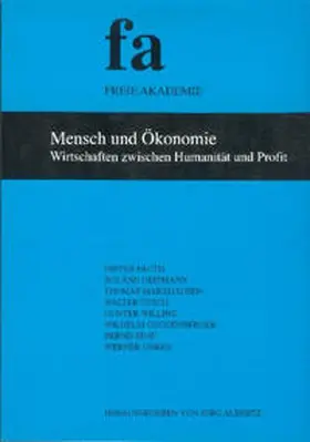Albertz |  Mensch und Ökonomie | Buch |  Sack Fachmedien