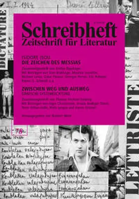 Isou / Andkjaer Olsen / Lyngso |  SCHREIBHEFT 78: Isidore Isou: Die Zeichen des Messias / Zwischen Weg und Ausweg: Dänische Systemdichtung | Buch |  Sack Fachmedien