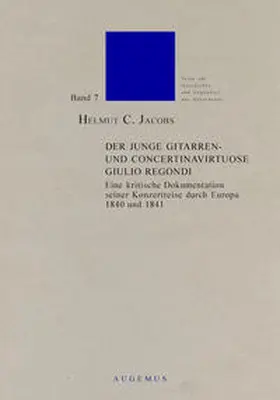 Jacobs |  Der junge Gitarren- und Concertinavirtuose Giulio Regondi | Buch |  Sack Fachmedien
