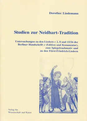 Lindemann |  Studien zur Neidhart-Tradition | Buch |  Sack Fachmedien
