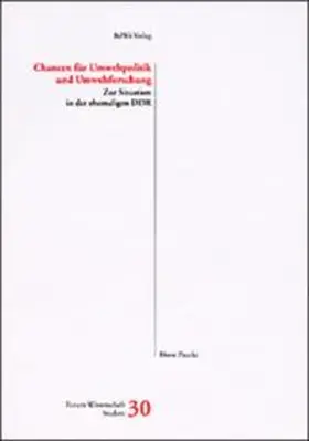 Paucke |  Chancen für Umweltpolitik und Umweltforschung | Buch |  Sack Fachmedien