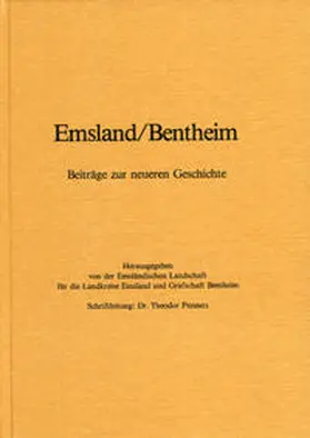  Emsland /Bentheim. Beiträge zur neueren Geschichte / Bd. 1 Emsland/Bentheim. Beiträge zur neueren Geschichte. | Buch |  Sack Fachmedien