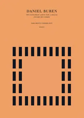 Galerie Dorothea van der Koelen |  Daniel Buren. Two Exploded Cabins for a Dialog. Encore des carrés | Buch |  Sack Fachmedien