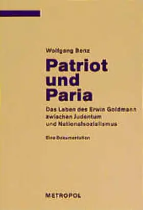 Benz |  Patriot und Paria | Buch |  Sack Fachmedien