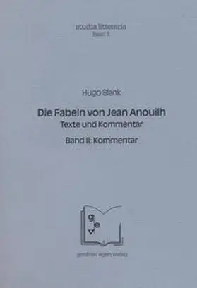 Blank / Anouilh / Winkelmann |  Die Fabeln von Jean Anouilh | Buch |  Sack Fachmedien
