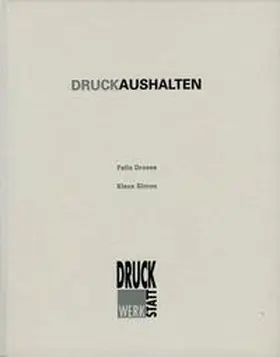 Dieterich / Droese / Simon |  Druckaushalten | Buch |  Sack Fachmedien