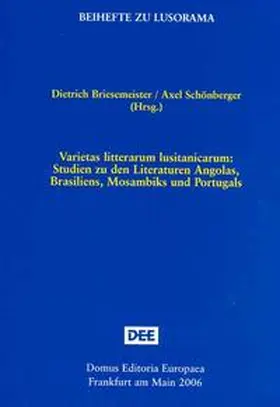 Briesemeister / Schönberger |  Varietas litterarum lusitanicarum | Buch |  Sack Fachmedien
