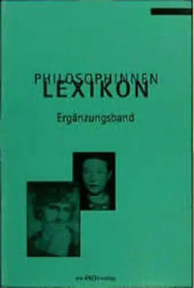 Meyer / Bennent-Vahle |  Philosophinnen-Lexikon | Buch |  Sack Fachmedien