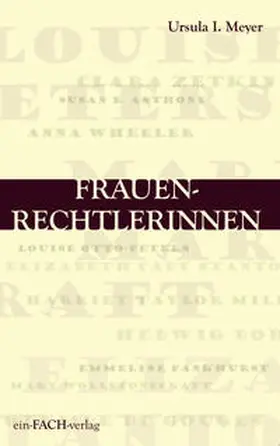 Meyer |  Frauenrechtlerinnen | Buch |  Sack Fachmedien
