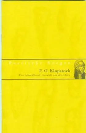 Klopstock / Anderson / Papenfuss |  Der Schoosshund | Buch |  Sack Fachmedien