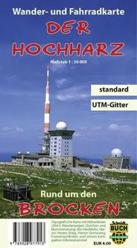 Spachmüller / Harzklub e.V. |  Der Brocken 1 : 30 000 | Sonstiges |  Sack Fachmedien