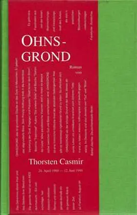 Casmir |  Ohnsgrond | Buch |  Sack Fachmedien