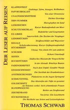 Schwab |  Der Leser auf Reisen | Buch |  Sack Fachmedien