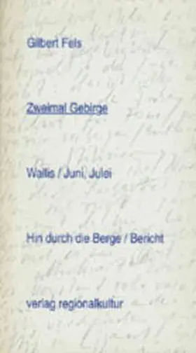 Fels |  Zweimal Gebirge | Buch |  Sack Fachmedien