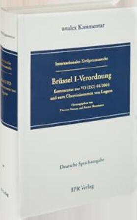 Simons / Hausmann |  unalex Kommentar Brüssel I-Verordnung | Buch |  Sack Fachmedien