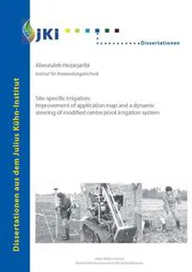 Hezarjaribi |  Site specific irrigation : improvement of application map and a dynamic steering of modified centre pivot irrigation system | Buch |  Sack Fachmedien