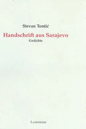 Tontic / Rathenow |  Handschrift aus Sarajevo | Buch |  Sack Fachmedien