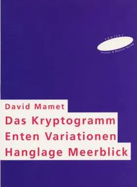 Mamet / Fischer |  3 Theaterstücke | Buch |  Sack Fachmedien