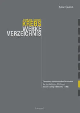 Friedrich |  Krebs-Werkeverzeichnis (Krebs-WV) | Buch |  Sack Fachmedien