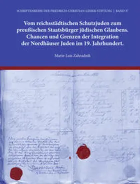 Zahradnik |  Vom reichsstädtischen Schutzjuden zum preußischen Staatsbürger jüdischen Glaubens. | Buch |  Sack Fachmedien