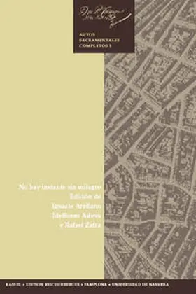 Calderón de la Barca / Arellano / Adeva |  No hay instante sin milagro | Buch |  Sack Fachmedien
