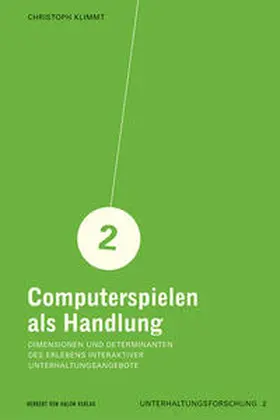 Klimmt |  Computerspielen als Handlung | Buch |  Sack Fachmedien