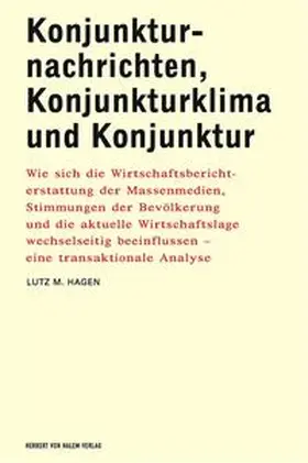 Hagen |  Konjunkturnachrichten, Konjunkturklima und Konjunktur | Buch |  Sack Fachmedien