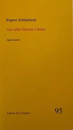 Schützbach |  Aus aller Herzen Länder | Buch |  Sack Fachmedien
