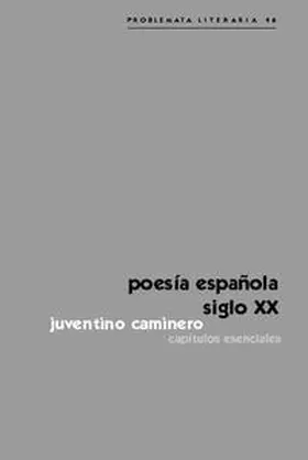 Caminero |  Poesía española siglo XX | Buch |  Sack Fachmedien