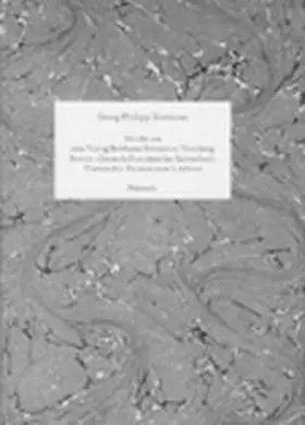 Hobohm |  Georg Philipp Telemann - Drucke aus dem Verlag Balthasar Schmid in Nürnberg | Buch |  Sack Fachmedien