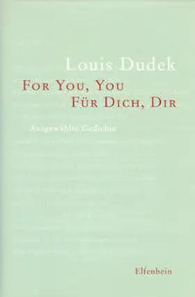 Dudek / Beutler |  For you, you - Für Dich, Dir | Buch |  Sack Fachmedien