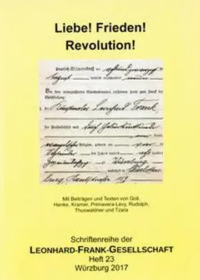 Henke / Thuswaldner / Rudolph |  Liebe! Frieden! Revolution! | Buch |  Sack Fachmedien