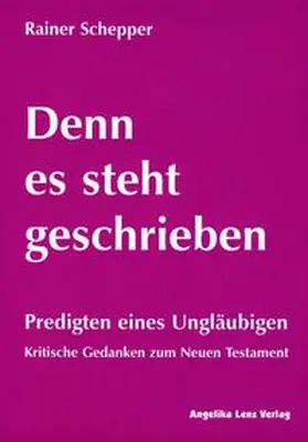 Schepper |  Denn es steht geschrieben | Buch |  Sack Fachmedien