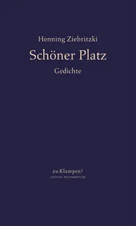 Ziebritzki / Kattner |  Schöner Platz | Buch |  Sack Fachmedien