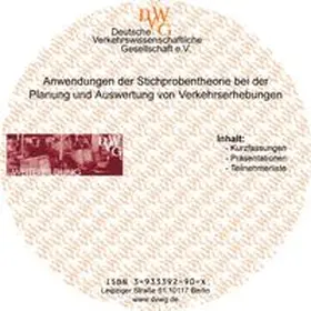  Anwendungen der Stichprobentheorie bei der Planung und Auswertung von Verkehrserhebungen | Sonstiges |  Sack Fachmedien