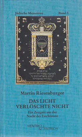 Riesenburger / Nachama / Simon |  Das Licht verlösche nicht | Buch |  Sack Fachmedien