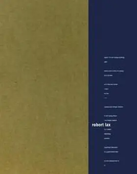 Lax |  Multimedia-Box "Robert Lax" | Buch |  Sack Fachmedien
