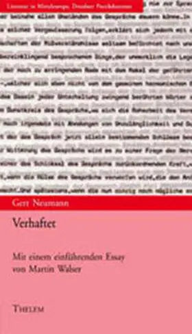 Neumann |  Verhaftet | Buch |  Sack Fachmedien
