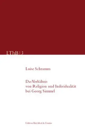 Schramm |  Das Verhältnis von Religion und Individualität bei Georg Simmel | Buch |  Sack Fachmedien