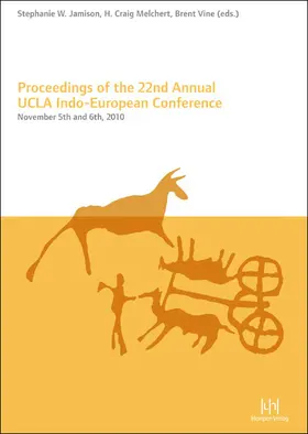 Jamison / Melchert / Vine |  Proceedings of the 22nd Annual UCLA Indo-European Conference | Buch |  Sack Fachmedien